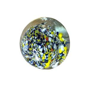 Paperweight Glass Paperweight Art Glass Paperweight